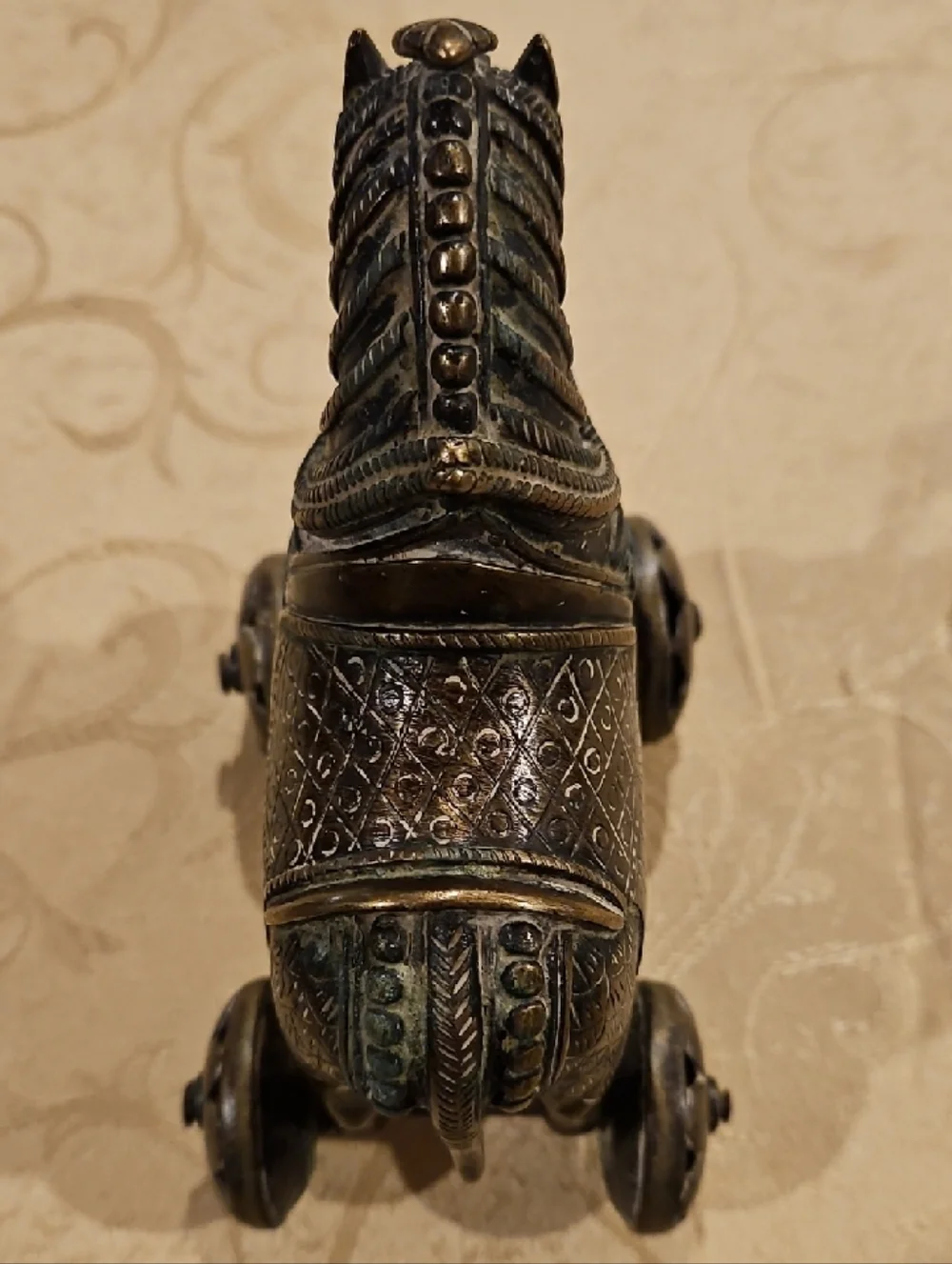 Antique/Vintage 19th Century Bronze Sacred Indian Merwari Horse